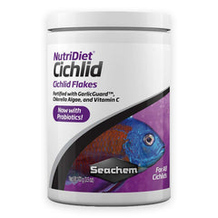 Seachem NutriDiet Cichlid Flakes Fish Food 3.5-oz