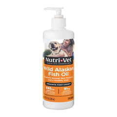 Nutri-Vet Wild Alaskan Salmon Oil for Dogs 13.5-oz
