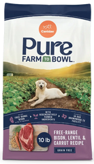Canidae Pure Goodness Grain-Free Limited Ingredient Adult Dry Dog Food Real Bison, Lentil & Carrot Recipe 10-lb