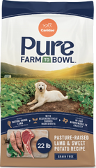 CANIDAE PURE Goodness Grain-Free Adult Dry Dog Food Real Lamb & Sweet Potato 22-lb