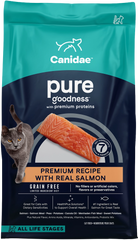 CANIDAE Pure Grain-Free Limited Ingredient Dry Cat Food Premium Recipe with Salmon 10-lb