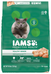 IAMS Proactive Health Senior Dry Cat Food Chicken 16-lb