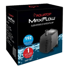 Aquatop SWP-480 192 GPH MaxFlow Submersible Water Pump Black