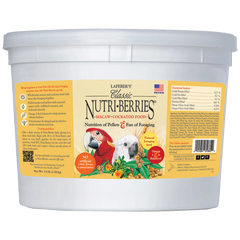 Lafeber Classic Nutri-Berries Macaw & Cockatoo Bird Food 3.5-lb