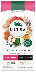 Nutro Ultra Small Breed Adult Dry Dog Food Chicken, Lamb & Salmon Plate 3.5-lb