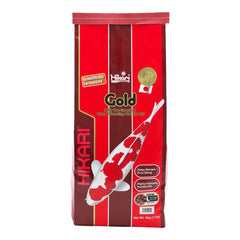 Hikari USA Gold Color Enhancing Floating Large Pellets Fish Food for Koi and Pond Fishes 11-lb