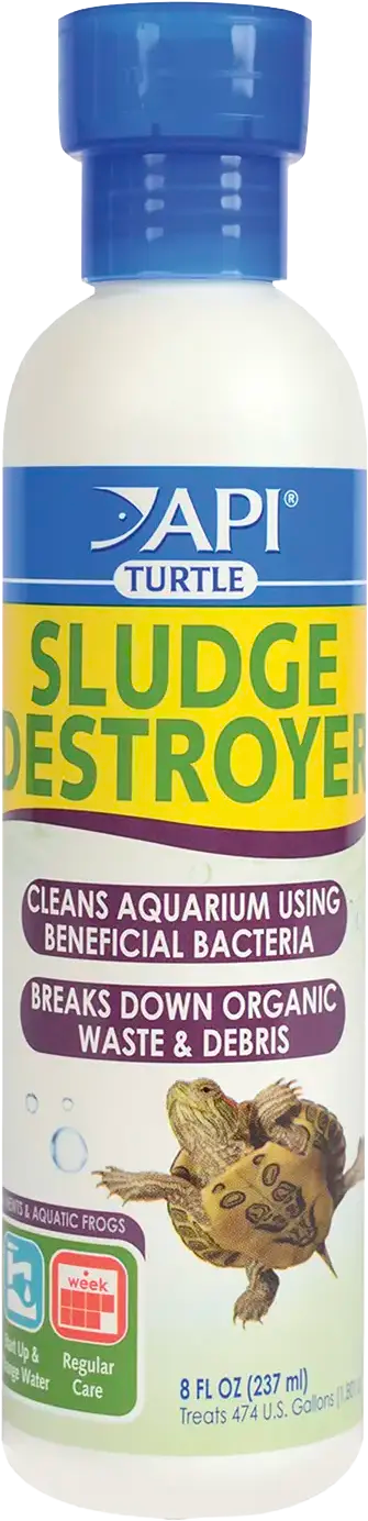 Front of API Turtle Sludge Destroyer Aquarium Cleaner 8-oz