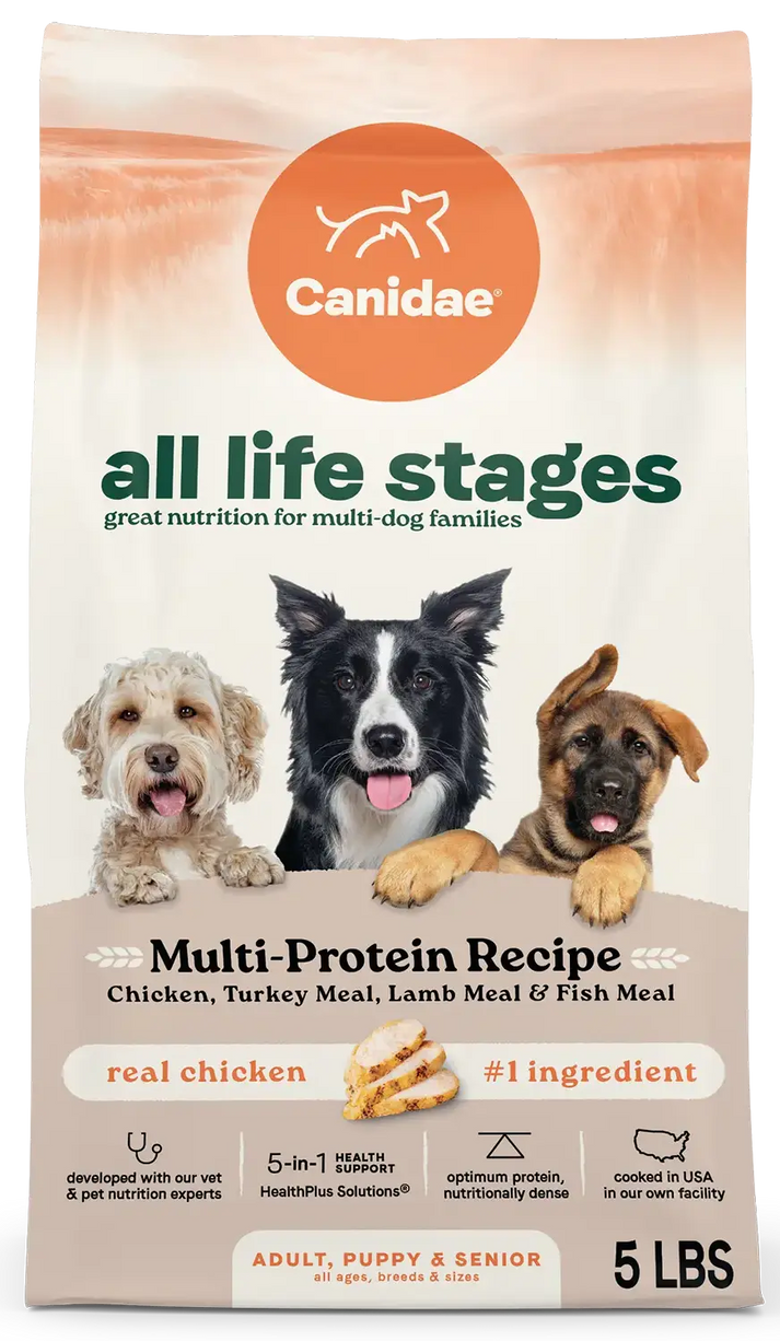Canidae All Life Stages Dry Dog Food Multi-Protein Recipe 5-lb