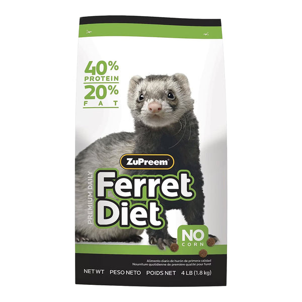 ZuPreem Premium Ferret Diet Dry Food 4-lb, Kwik Pets