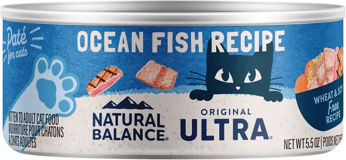 Natural Balance Pet Foods Original Ultra Canned Cat Food Ocean Fish