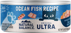 Natural Balance Pet Foods Original Ultra Canned Cat Food Ocean Fish 5.5-oz