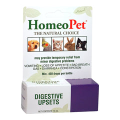 HomeoPet Digestive Upsets Supplement for All Pets 15 ml
