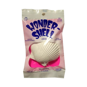 Front of Weco Products Wonder Shell Natural Minerals Water Conditioner Super