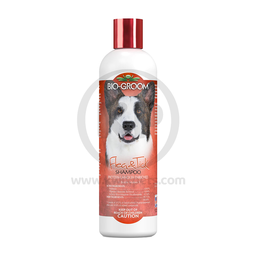 Bio-Groom Flea & Tick Dog Shampoo 12-oz, Kwik Pets