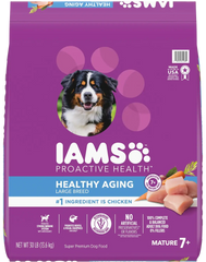 IAMS Mature Adult Large Breed Senior Dry Dog Food Chicken 30-lb