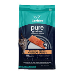 CANIDAE Pure Grain-Free Limited Ingredient Dry Cat Food Premium Recipe with Salmon 5-lb