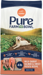 Canidae Pure Goodness Grain-Free Puppy Dry Food Real Salmon & Sweet Potato Recipe 4-lb