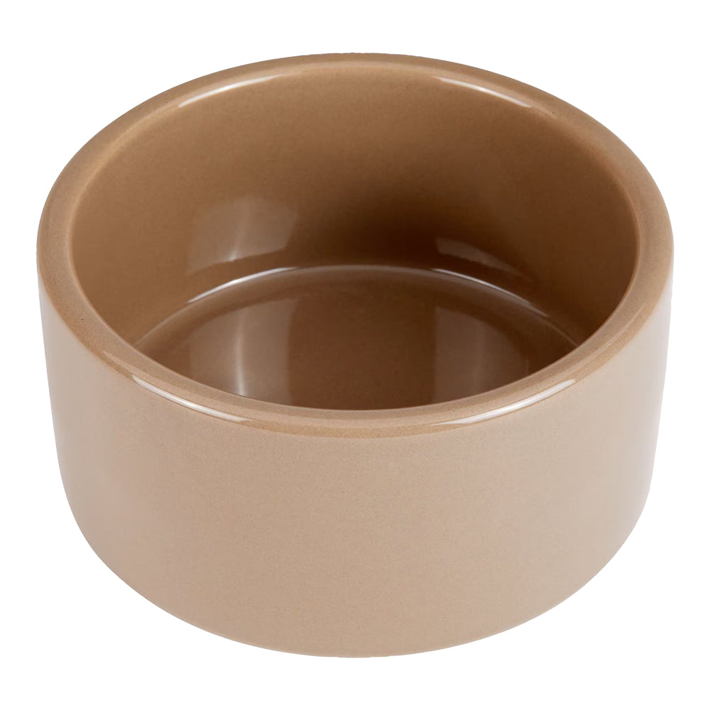 Front of Kaytee Stoneware Pet Bowl 5-in
