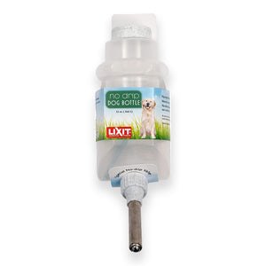 front of Lixit Top Fill Dog Water Bottle White 32-oz