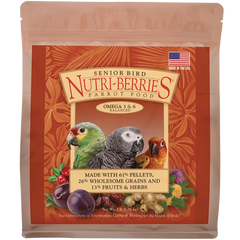 Lafeber Senior Bird Nutri-Berries Parrot Bird Food 3-lb