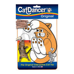 Front of Cat Dancer Products Interactive Cat Toy Brown One Size