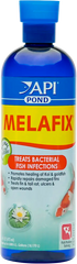 API Pond Melafix Anti-Bacterial Pond Fish Remedy 16-oz