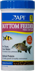 API Bottom Feeder Pellets with Squid Fish Food 7.9-oz
