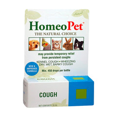 HomeoPet Cough Relief Homeopathic Supplement For All Pets 15 ml