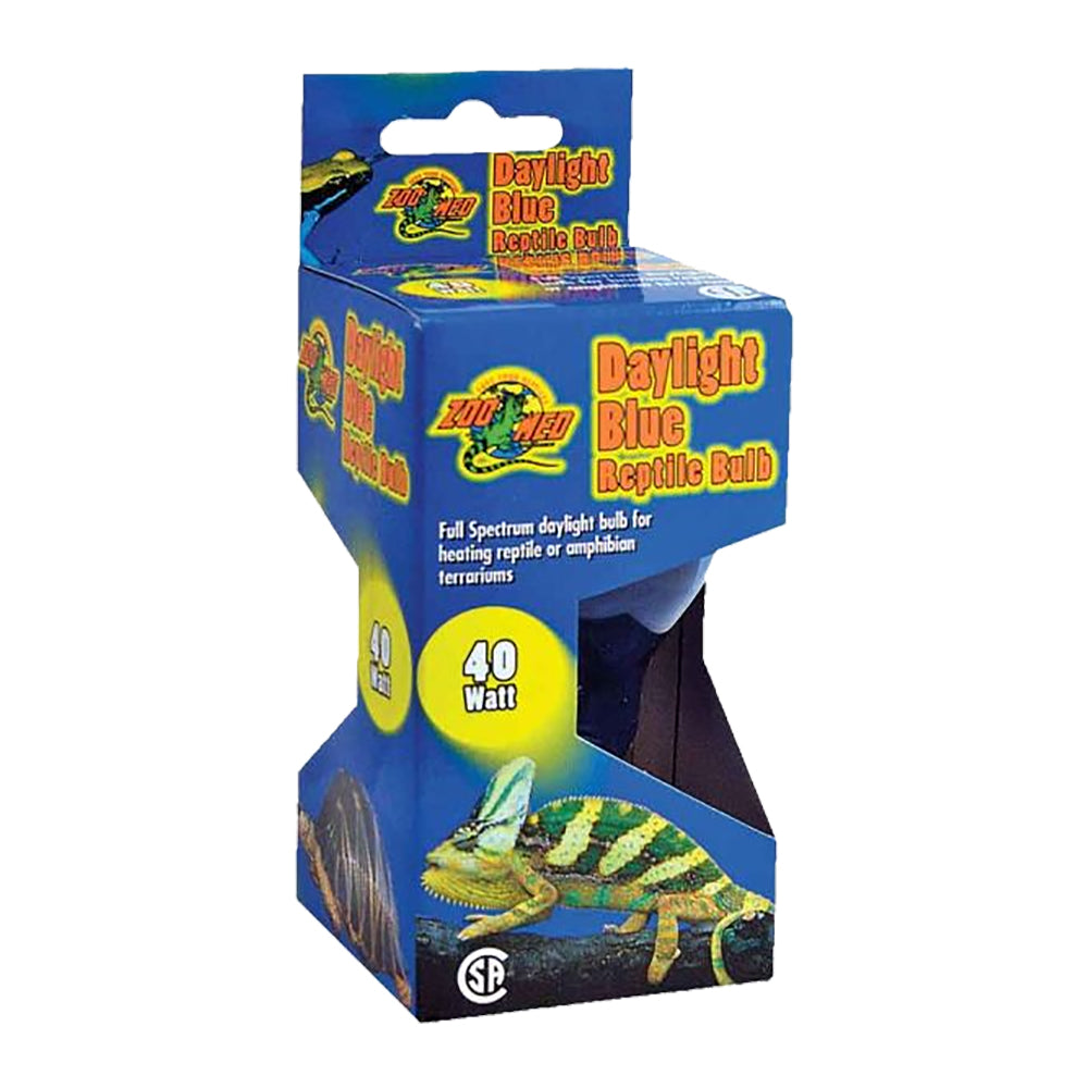 Front of Zoo Med Daylight Blue Reptile Bulb 40W