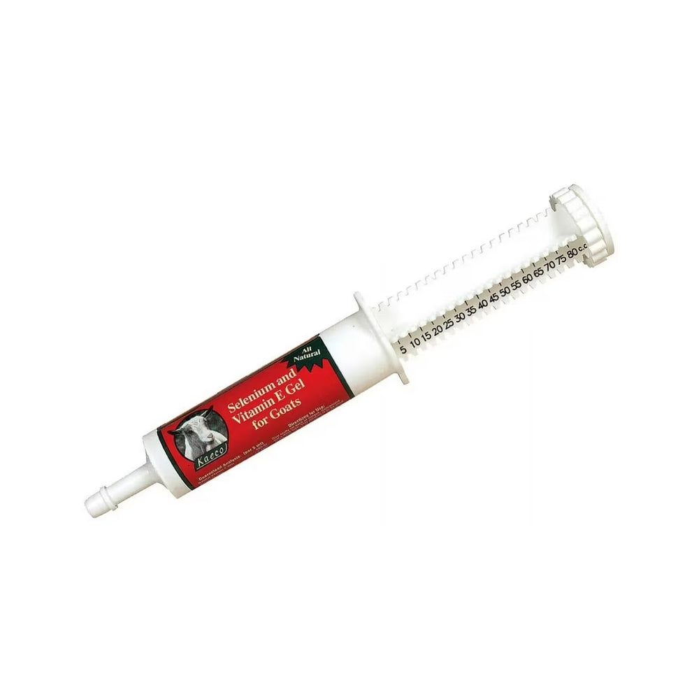Front of Kaeco Selenium & Vitamin E Gel for Goats 30 ml