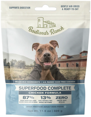 Badlands Ranch Superfood Complete Air-Dried Dog Food Chicken 11.5-oz