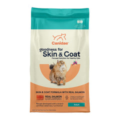CANIDAE PURE Goodness for Skin & Coat Adult Dry Cat Food Salmon 10-lb