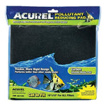 Front of Acurel Cut to Fit Infused Media Pad Pollutant Reducing Black 18 in X 10 in