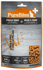PureBites Plus Skin & Coat Freeze-Dried Cat Treats 1.09-oz