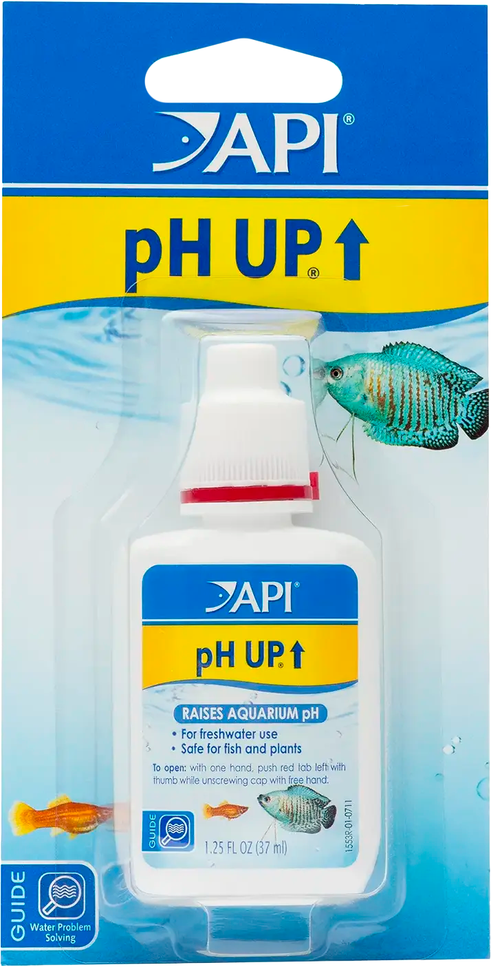 Front of API pH Up Freshwater Aquarium Water Treatment 1.25-oz