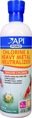 API Pond Chlorine & Heavy Metal Neutralizer 16-oz