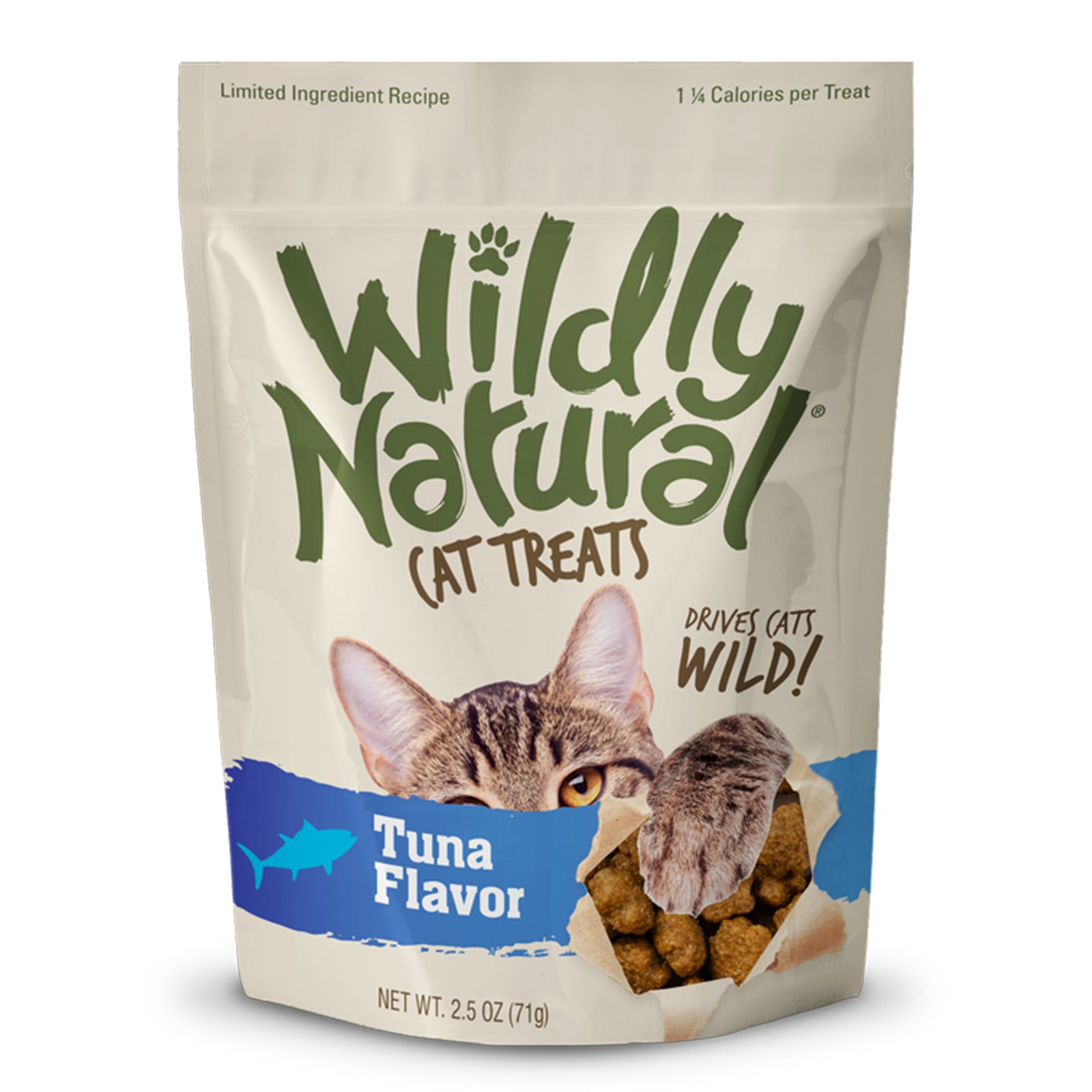 Fruitables Wildly Natural Tuna Cat Treats 2.5-oz, Kwik Pets