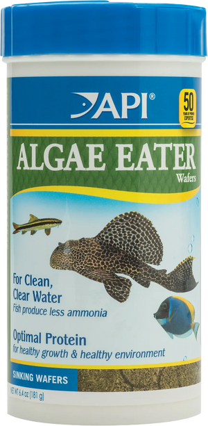 Front of API Algae Eater Premium Sinking Wafer Fish Food 6.4-oz
