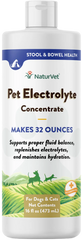 NaturVet Pet Electrolyte Concentrate for Dogs & Cats 16-oz