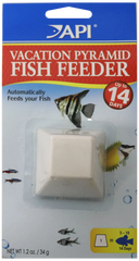 API 14-Days Vacation Pyramid Fish Feeder 1.2-oz