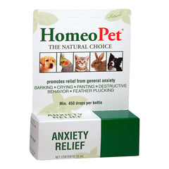 HomeoPet Anxiety Relief Calming Supplements for All Pets 15 ml