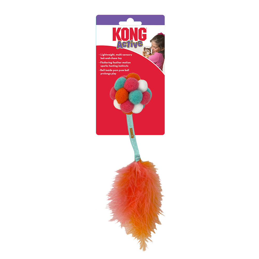 Front of KONG Active Bubble Ball Cat Toy Assorted One Size