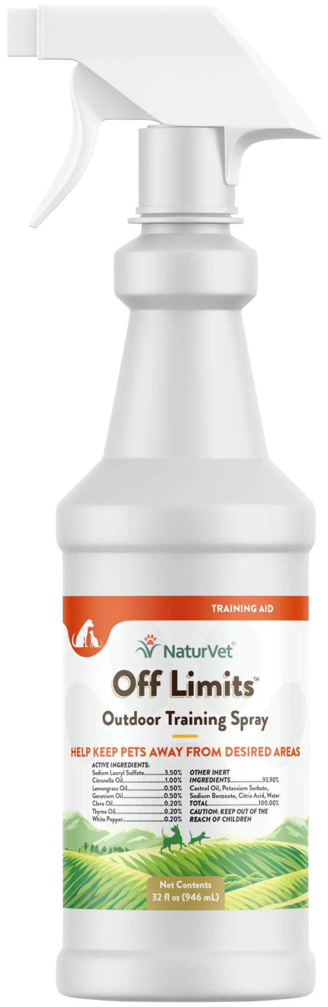 NaturVet Off Limits Training Spray for Dogs