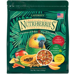 Lafeber Tropical Fruit Nutri-Berries Parrot Bird Food 3-lb