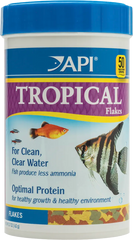 API Tropical Premium Flakes Fish Food 5.7-oz