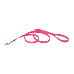 Coastal Single-Ply Nylon Dog Leash Neon Pink 5/8 in X 6 ft