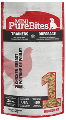 PureBites Mini-Trainers Chicken Breast Freeze-Dried Pure Dog Treats 2.1-oz