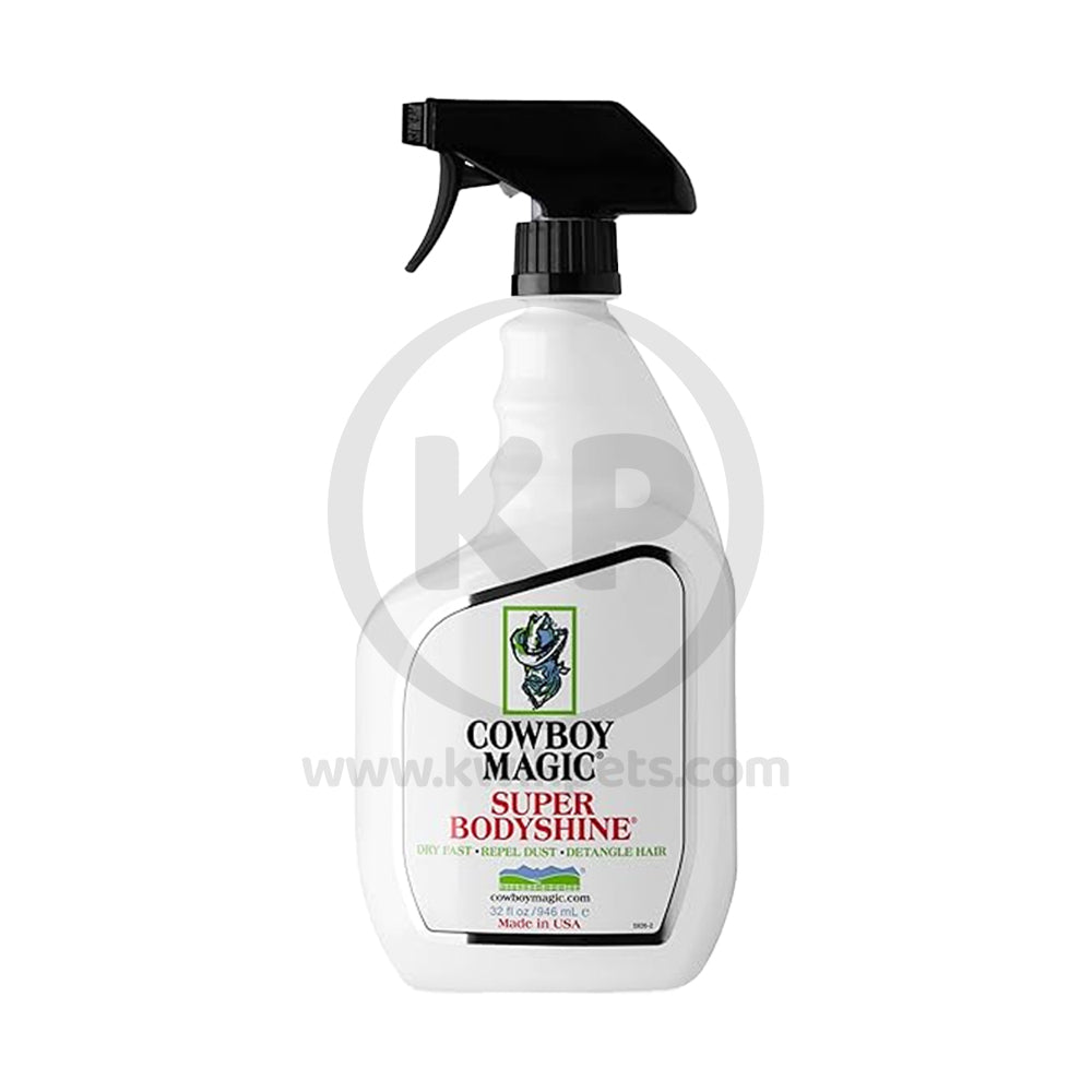 Front of Cowboy Magic Super Bodyshine Spray 32-oz
