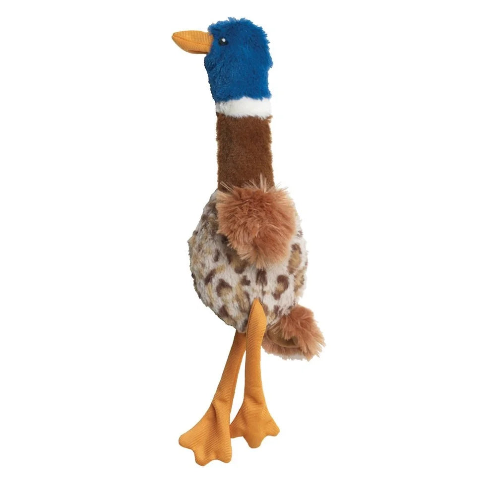 Front of Skinneeez Plush Dog Toy Duck Multicolor 15-in