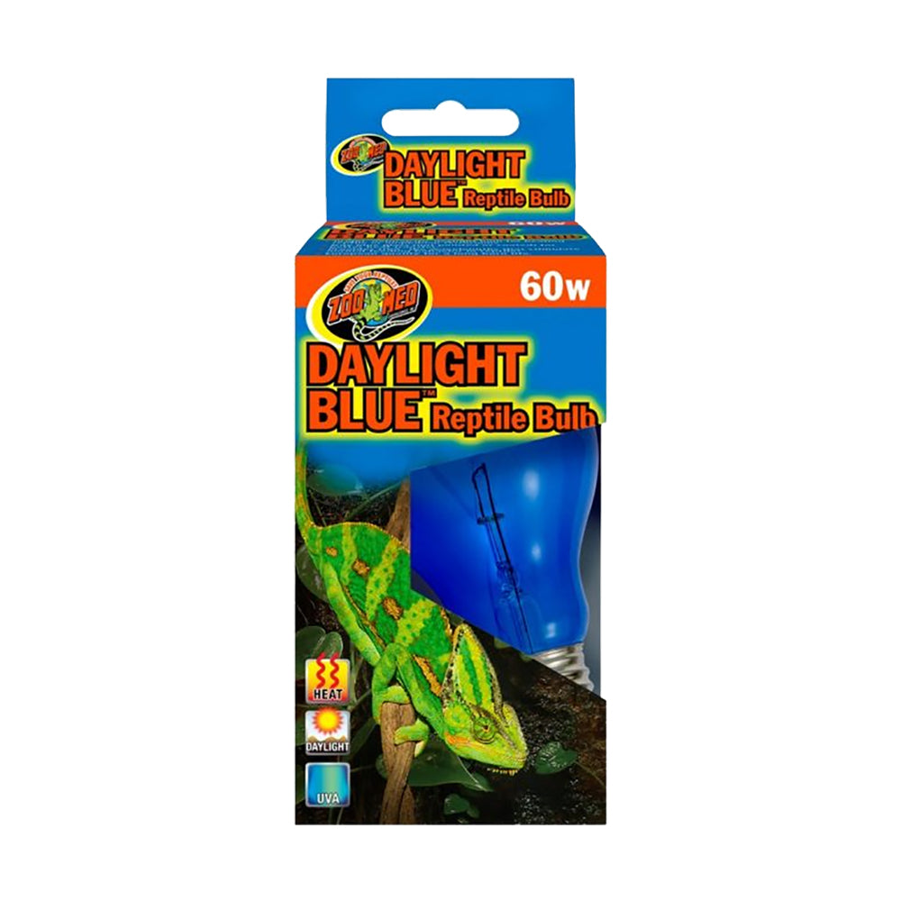 Front of Zoo Med Daylight Blue Reptile Bulb 60W